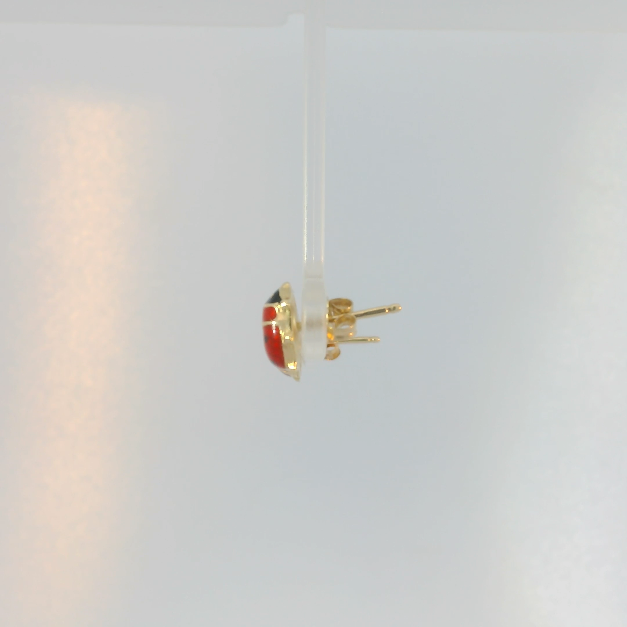 Charming Ladybug Earrings