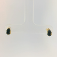 Load image into Gallery viewer, Elegant Black  Onyx Teardrop Earrings
