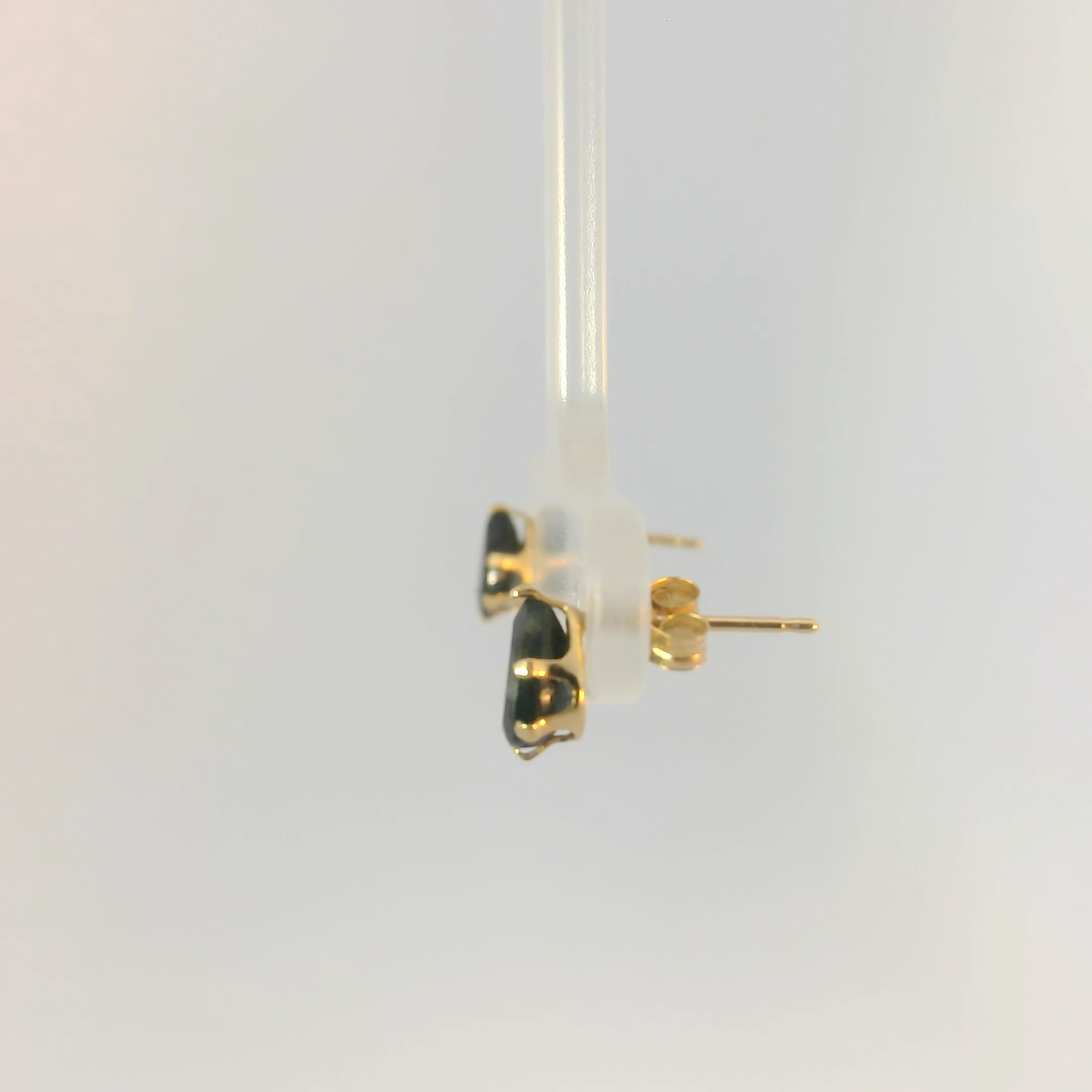 Elegant Black  Onyx Teardrop Earrings