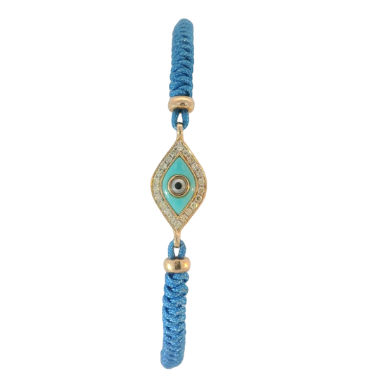 Blue Evil Eye Bracelet