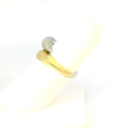 Load image into Gallery viewer, Gold Ring with Round Brilliant Pave Set Diamonds
