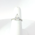 Load image into Gallery viewer, Pear-Shaped Brilliant Cut Diamond Engagement Ring
