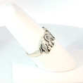 Load image into Gallery viewer, Sterling Silver Elephant Trunk to Trunk Band Ring
