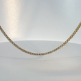 Load image into Gallery viewer, Yellow Gold Diamond Tennis Necklace with Round Diamonds
