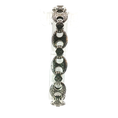 Load image into Gallery viewer, Vintage-Style Engraved Sterling Silver Chain Bracelet
