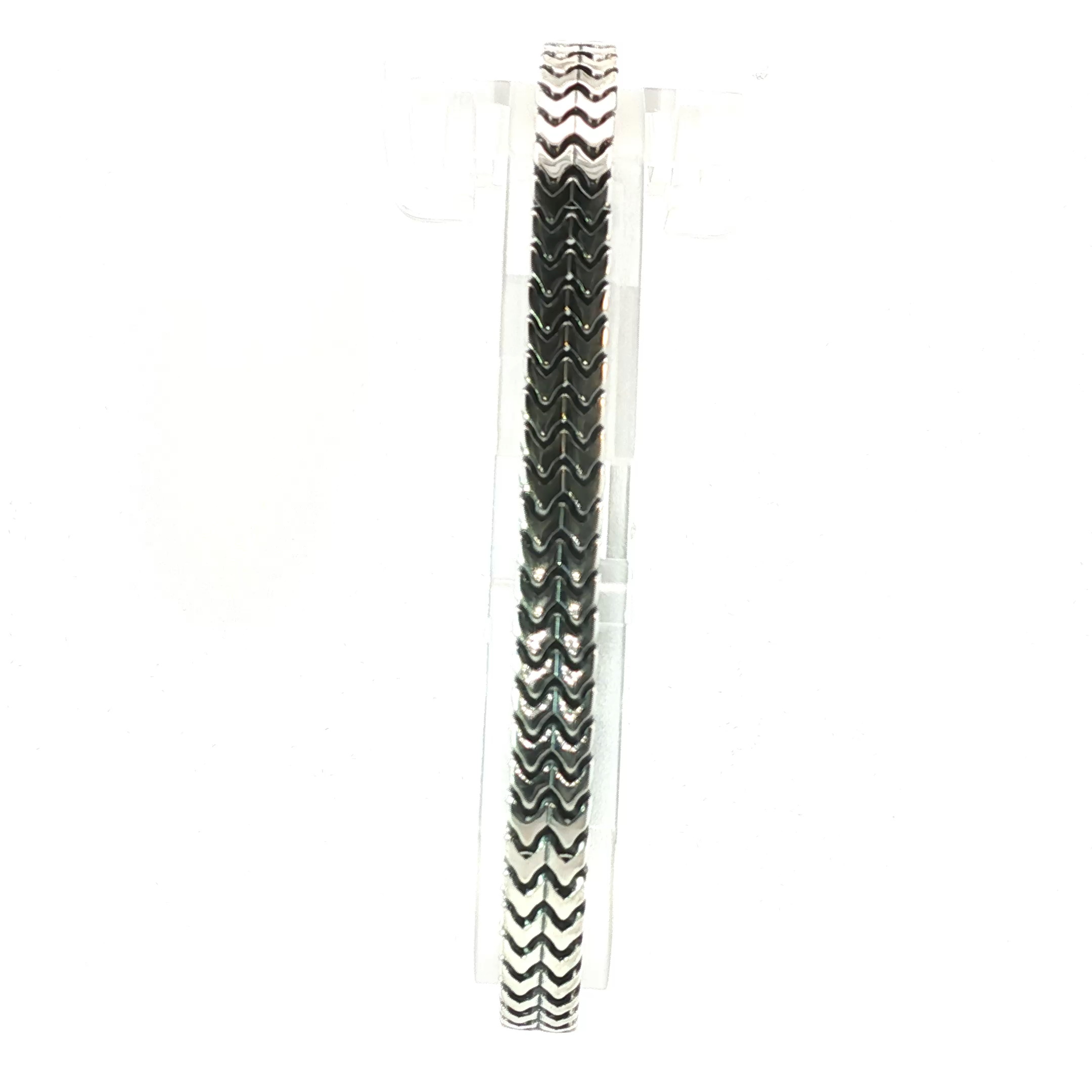 Sterling Silver Zigzag Chain Bracelet