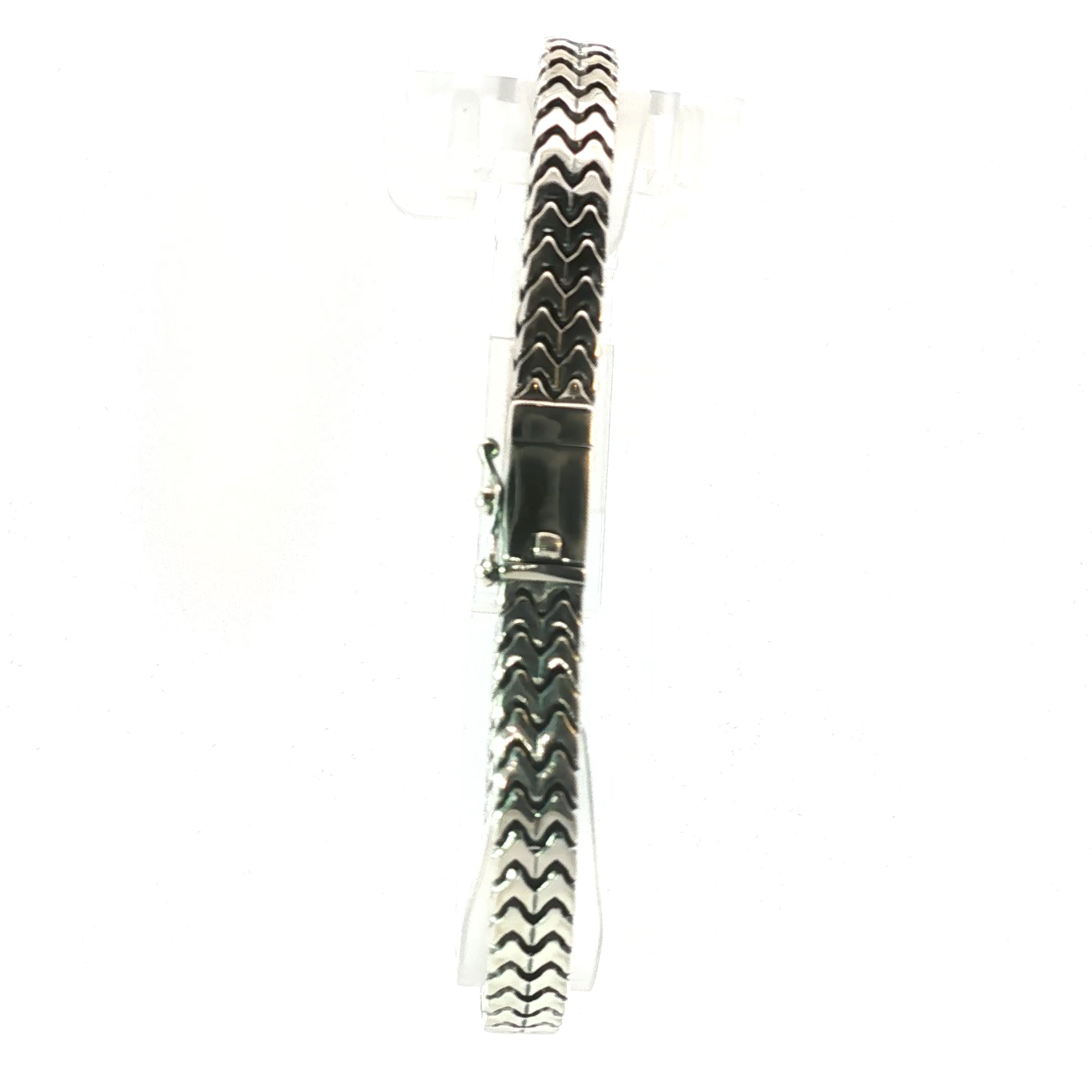 Sterling Silver Zigzag Chain Bracelet