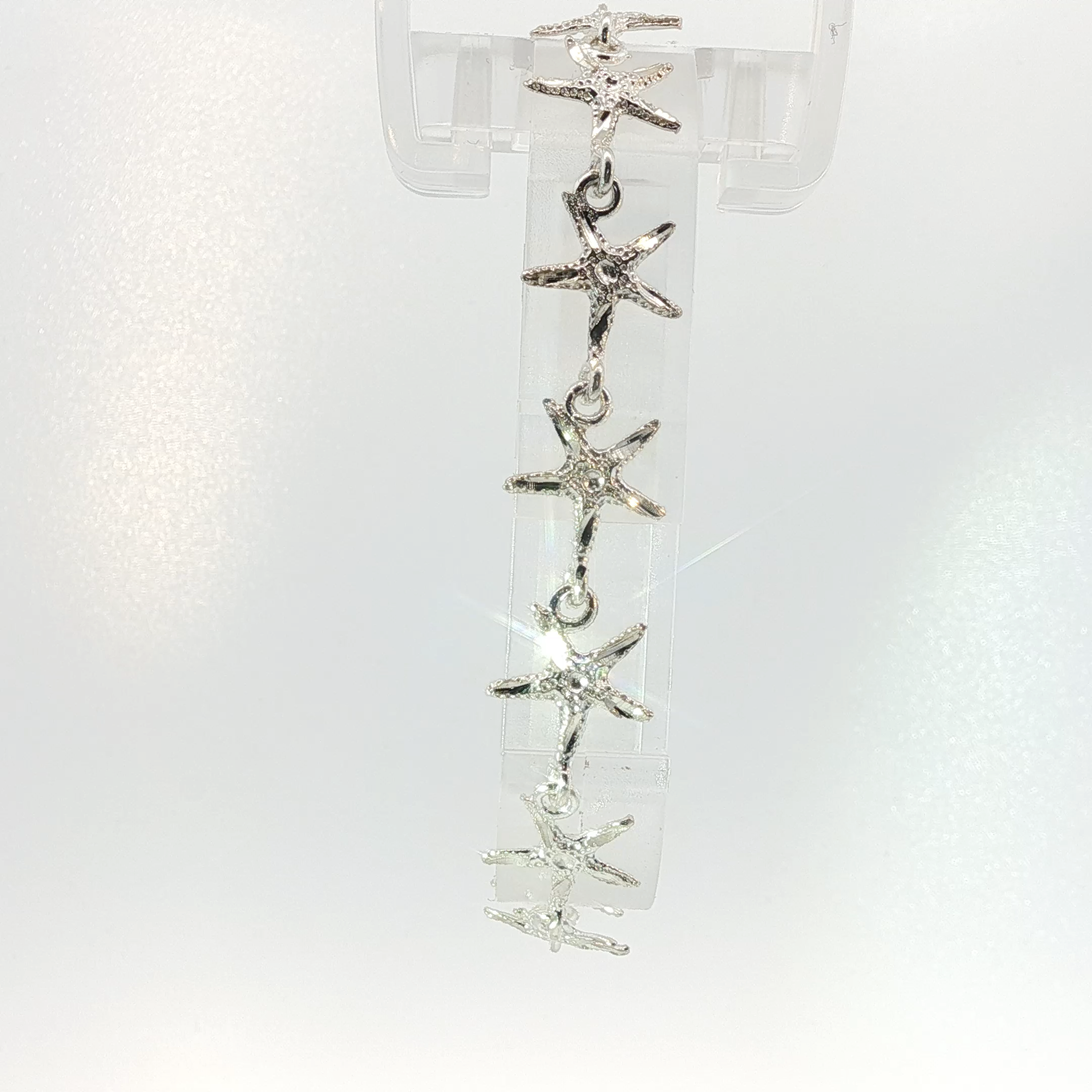Sterling Silver Star Fish Bracelet