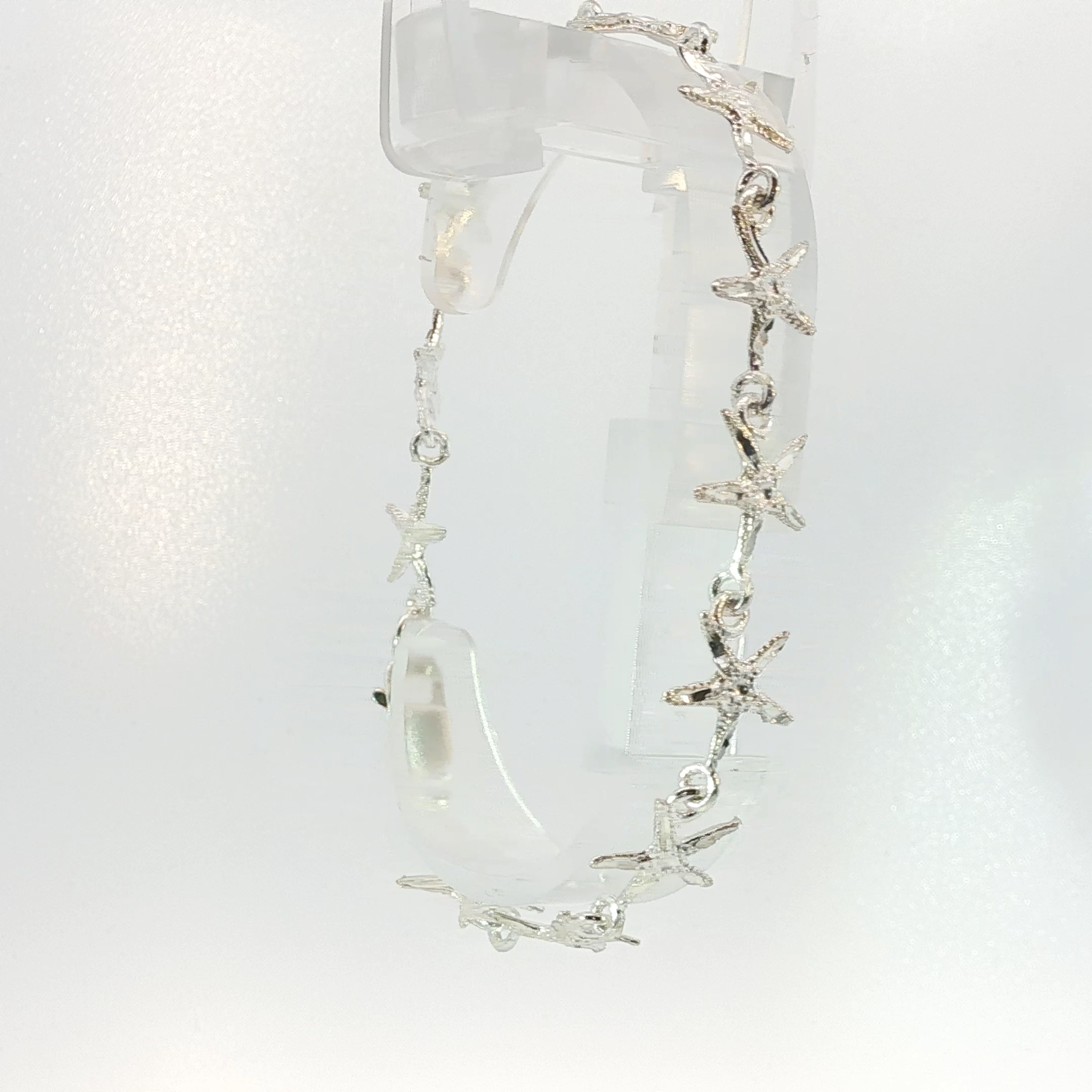 Sterling Silver Star Fish Bracelet