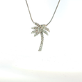 Load image into Gallery viewer, Silver Palm Tree Charm
