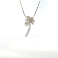 Load image into Gallery viewer, Silver Palm Tree Charm
