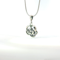 Load image into Gallery viewer, Sterling Silver Floral Charm
