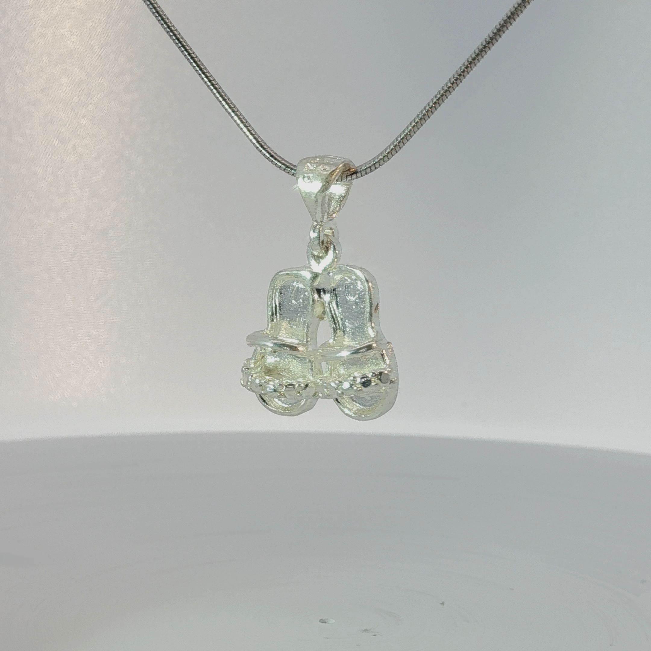 Sterling Silver Sandal Charm