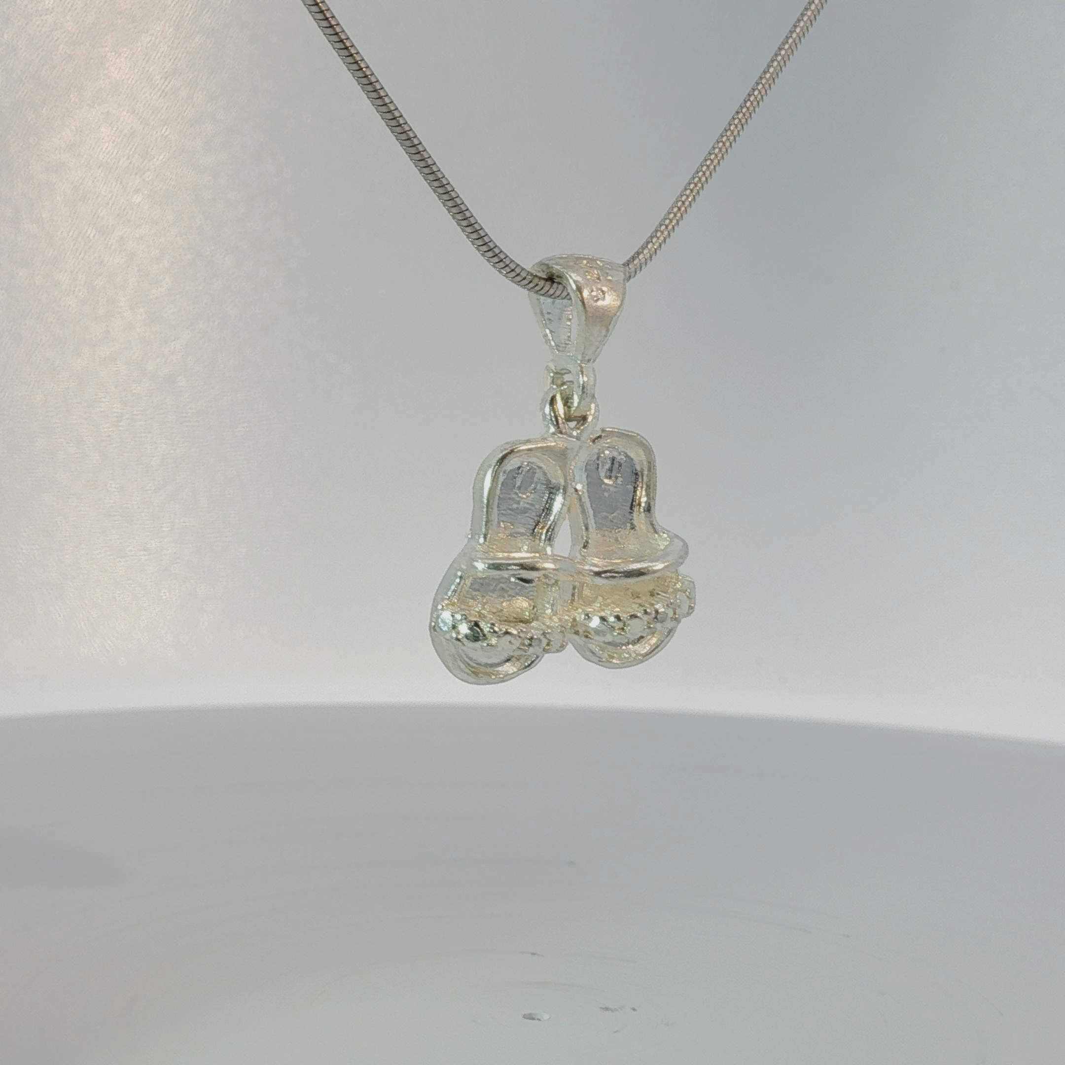 Sterling Silver Sandal Charm