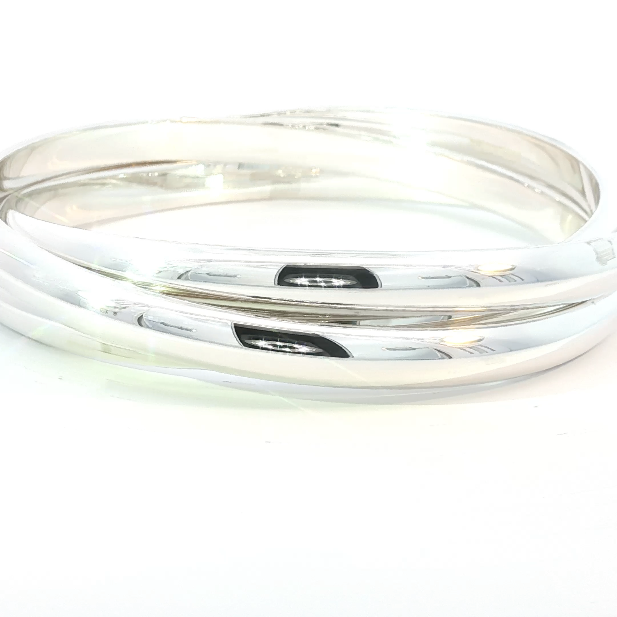 Tiffany & Co Silver Trinity Bangle