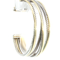 Load image into Gallery viewer, David Yurman Yellow Gold & Silver Bangle
