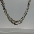 Load image into Gallery viewer, David Yurman Muiltichain Silver & Gold Necklace
