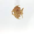 Load image into Gallery viewer, Fish Brooch with Ruby Accent
