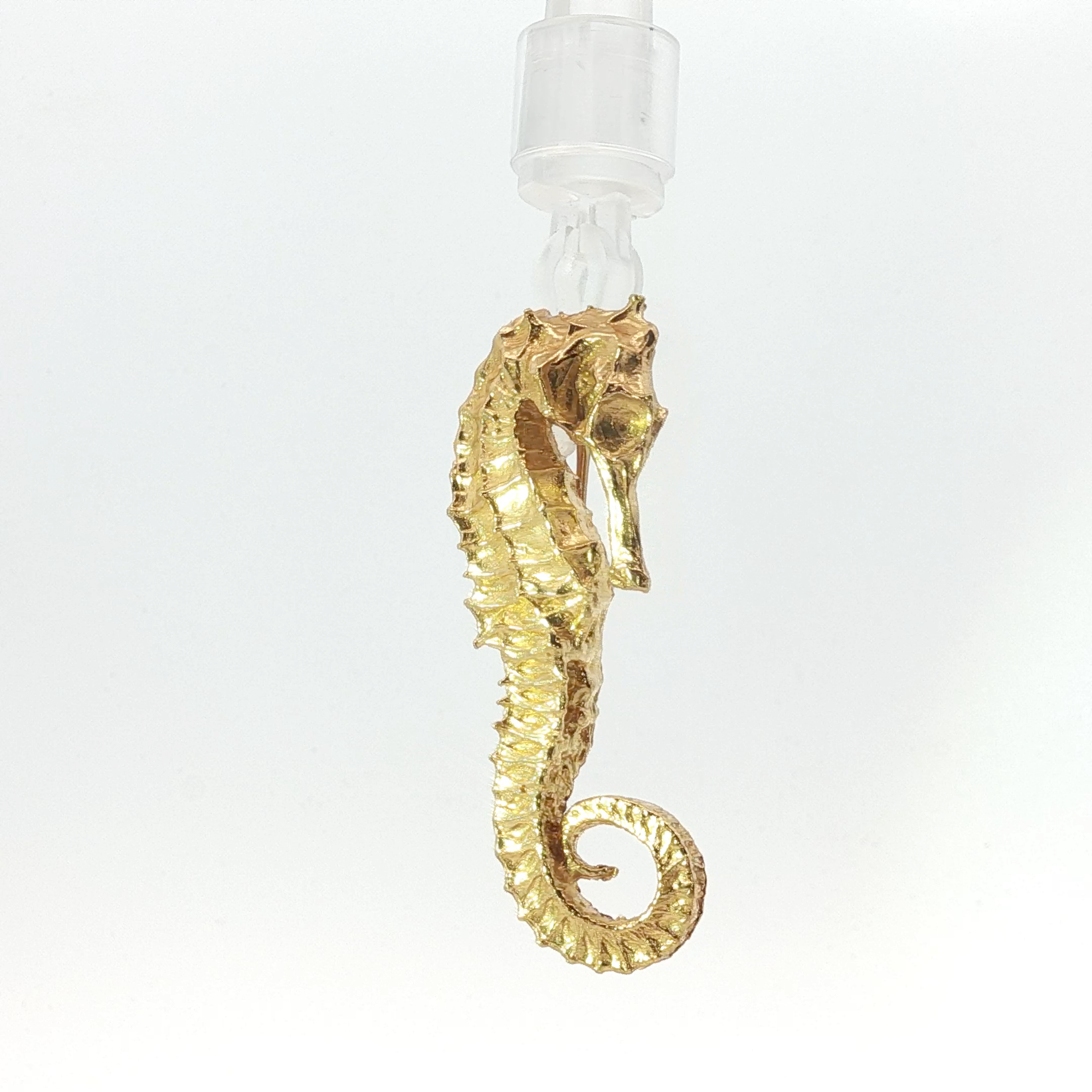 Yellow Gold Seahorse Charm