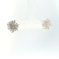 Load image into Gallery viewer, Diamond Stud Earrings in White Gold

