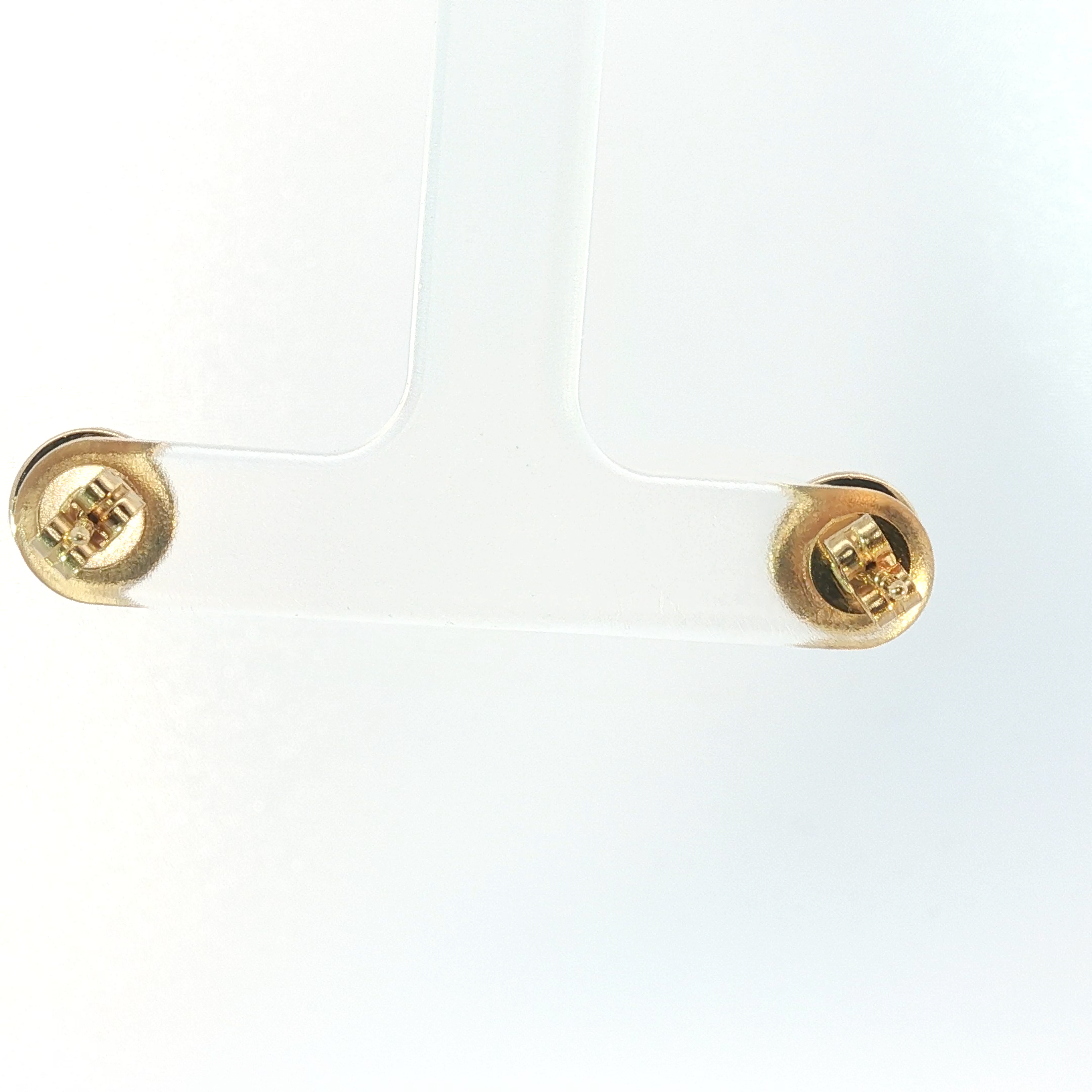 Stud Earrings with Round Brilliant Cut Diamond