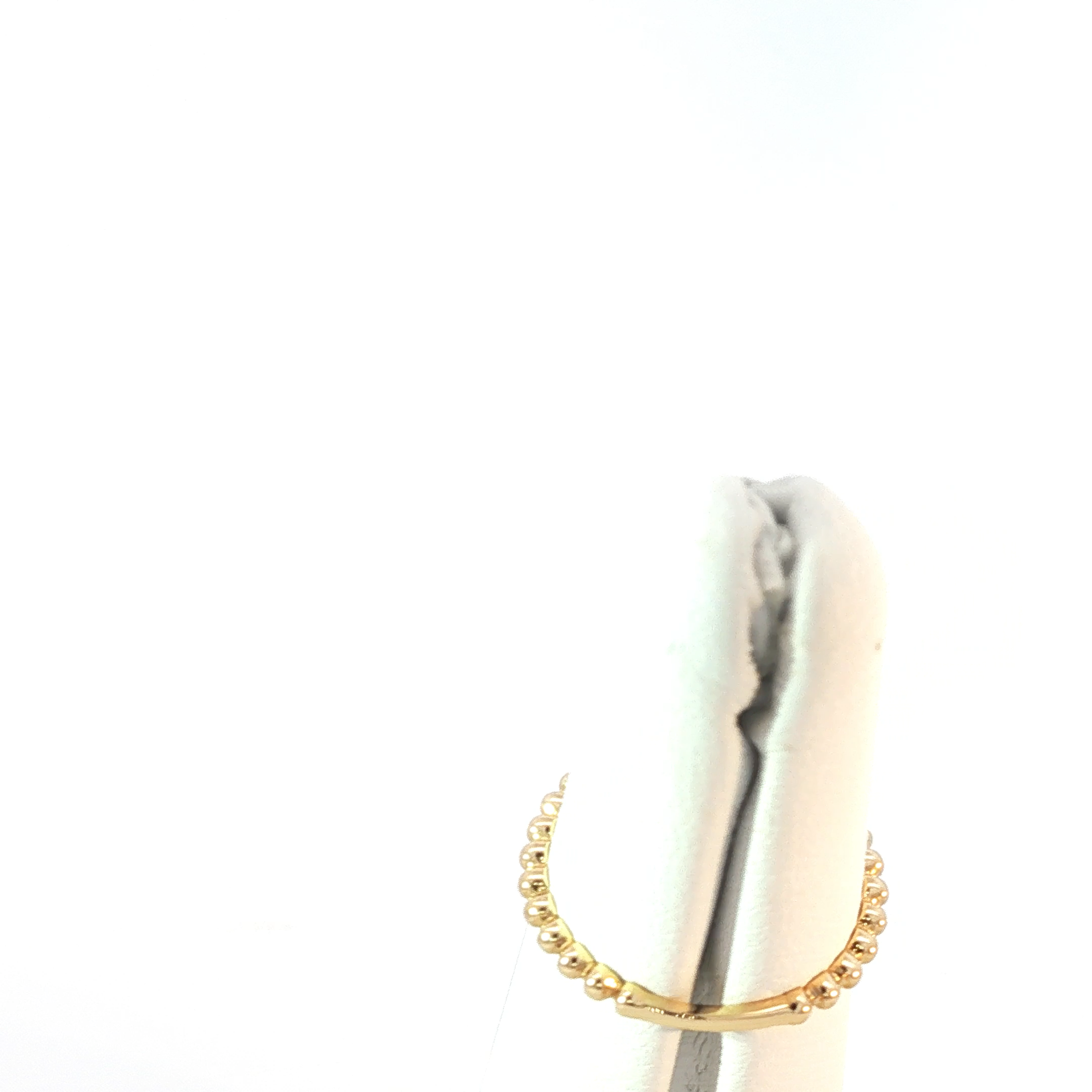 Yellow Gold Ring with Clover Emerald Design