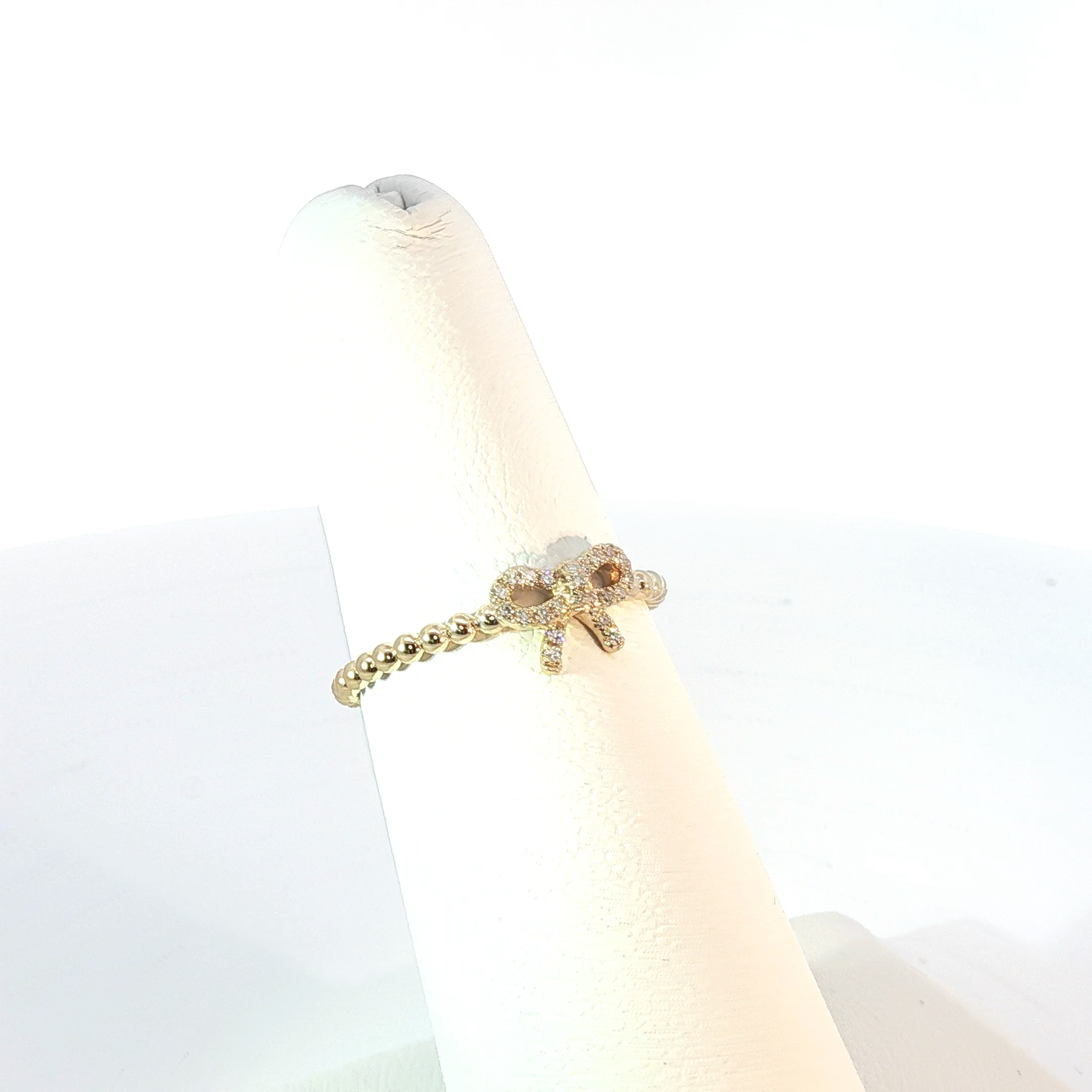 Diamond Ribbon Ring