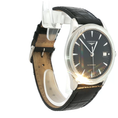 Load image into Gallery viewer, Automatic Longines Wristwatch with Black Dial Open Case Back
