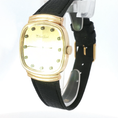 Load image into Gallery viewer, Vintage Lucien Piccard Yellow Gold Square Watch
