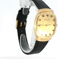 Load image into Gallery viewer, Vintage Lucien Piccard Yellow Gold Square Watch
