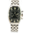Load image into Gallery viewer, Sophisticated Silver Wristwatch with Black Dial
