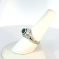 Load image into Gallery viewer, Emerald White Gold Cocktail Ring
