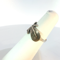 Load image into Gallery viewer, Minimalist Polished Silver Flat Profile Band Ring
