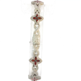 Load image into Gallery viewer, SIlver Floral Infinity Link Bracelet
