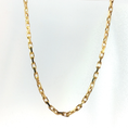 Load image into Gallery viewer, Yellow Gold Elongated Cable Necklace
