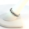 Load image into Gallery viewer, Silver Curb Chain Link Band Ring
