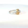 Load image into Gallery viewer, Two-Tone Diamond Channel-Set Band Ring in White Gold
