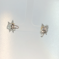 Load image into Gallery viewer, Fancy Intense Yellow Diamond Cluster Earrings in White Gold
