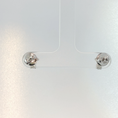 Load image into Gallery viewer, White Gold Diamond Cluster Stud Earrings
