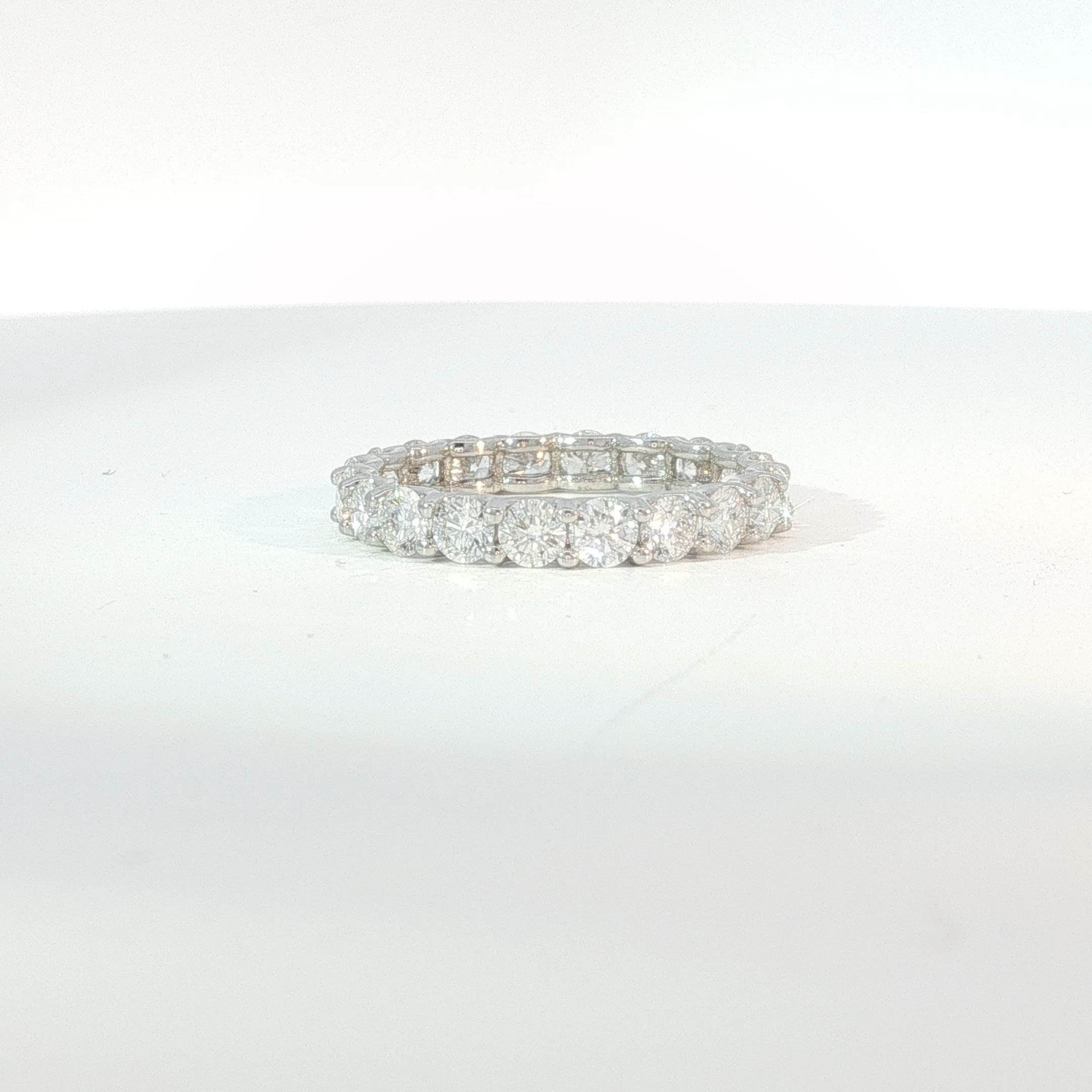 Diamond Eternity Ring in White Gold