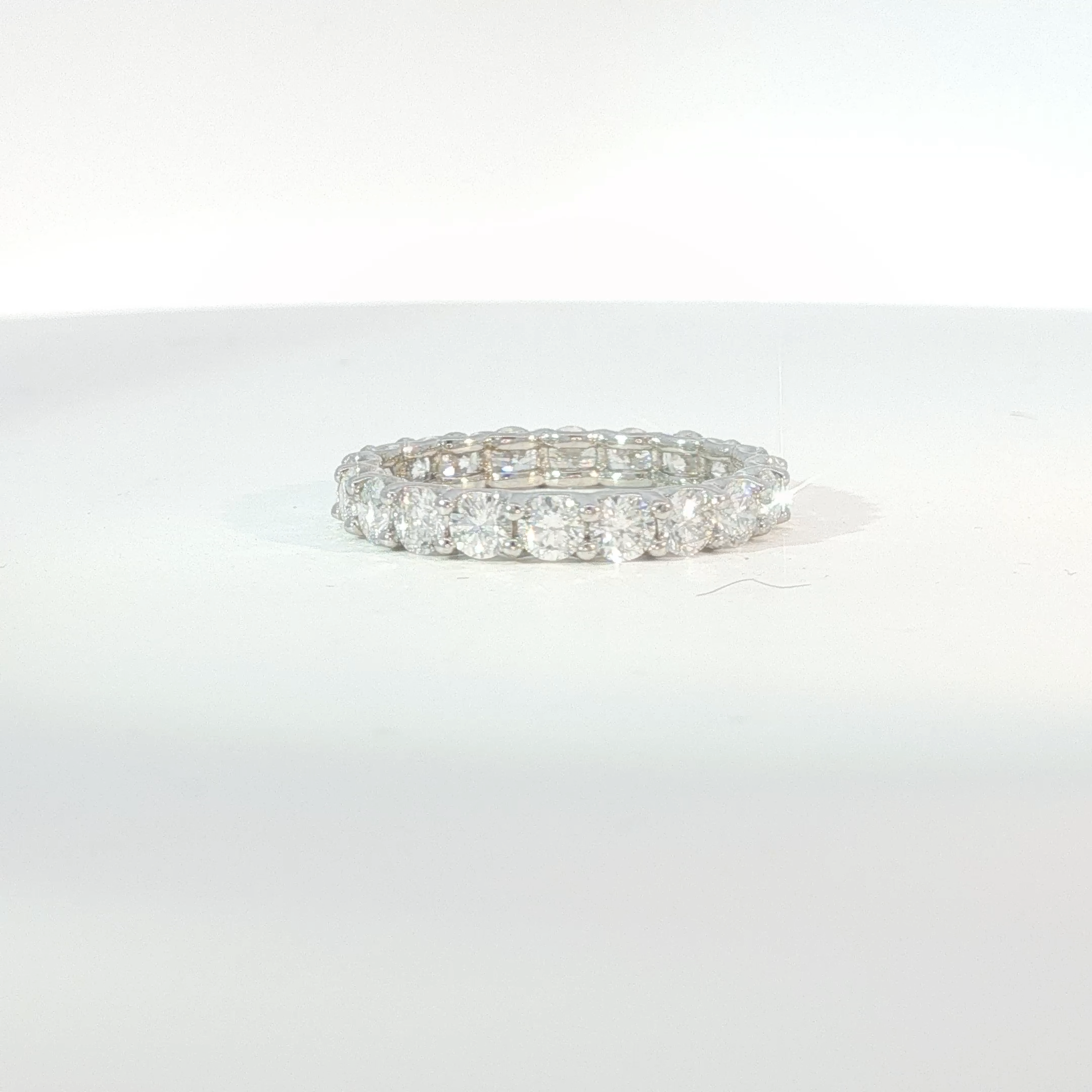 Diamond Eternity Ring in White Gold