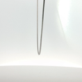 Load image into Gallery viewer, Classic Woven Chain Necklace in White Gold
