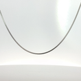 Load image into Gallery viewer, Classic Woven Chain Necklace in White Gold

