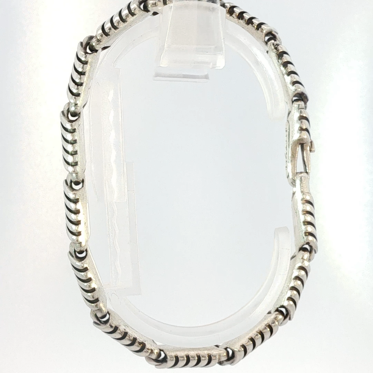 David Yurman Chevron Link Chain Bracelet in Silver