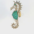 Load and play video in Gallery viewer, Seahorse Brooch
