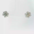 Load and play video in Gallery viewer, Diamond Stud Earrings in White Gold
