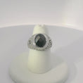 Load and play video in Gallery viewer, Elegant Silver Ring with Black ONYX
