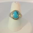 Load and play video in Gallery viewer, Turquoise Silver Ring

