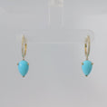 Load and play video in Gallery viewer, Turquoise Drop Earrings
