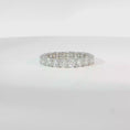 Load and play video in Gallery viewer, Diamond Eternity Ring in White Gold
